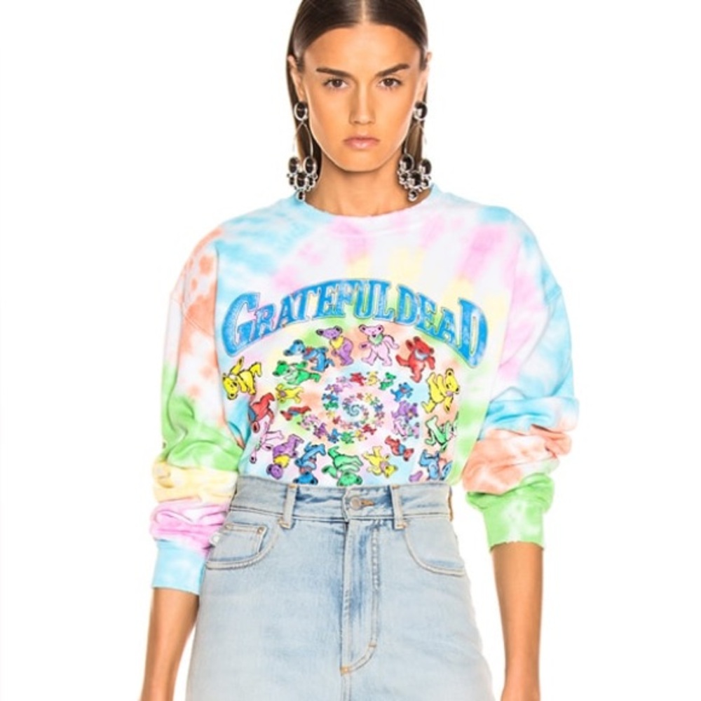 MadeWorn Grateful Dead Tie-Dye Sweatshirt